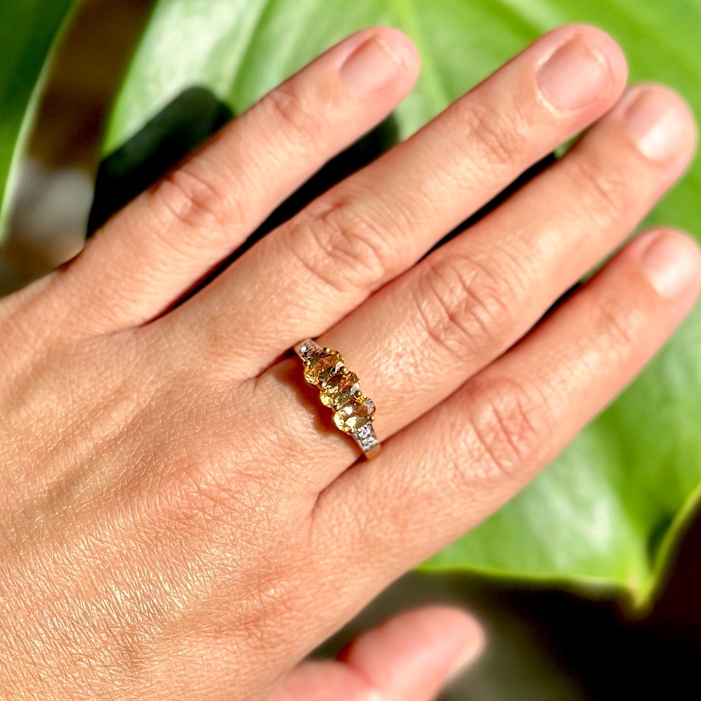 10k Gold and Citrine ring